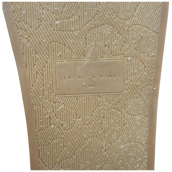 VERONICA BEARD Dixie Platform Slide Sandal In Olive/Brown Size 9 - Picture 8 of 10